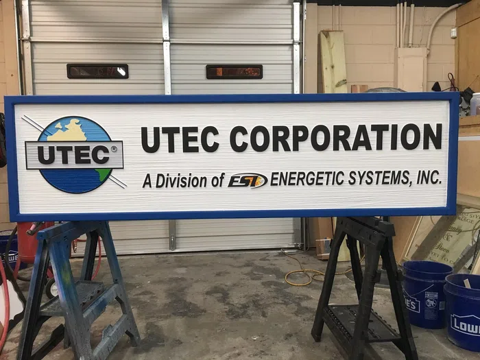 UTEC Corporation building sign