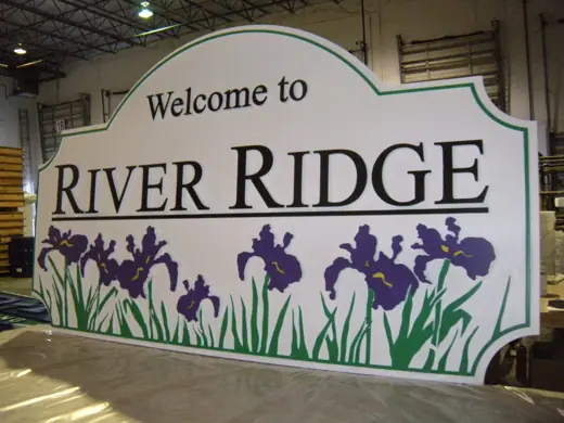 Recent custom sign fabrication photo 8