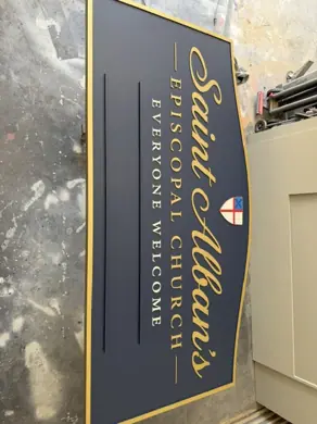 Recent custom sign fabrication photo 9