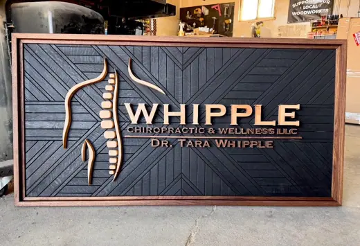 Recent custom sign fabrication photo 15