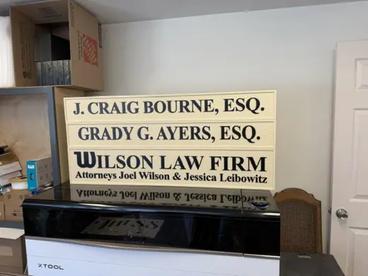 Recent custom sign fabrication photo 20