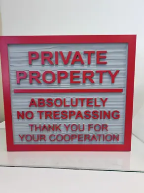 Recent custom sign fabrication photo 28
